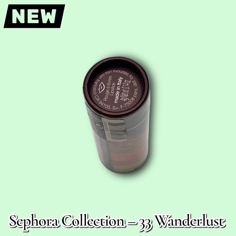 New NWT Sephora Collection Lipstories Lipstick – Shade 33 Wanderlust (Matte) - Picture 7 of 7